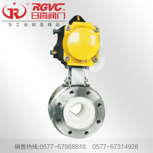 Q641TC 氣動調(diào)節(jié)V型陶瓷球閥