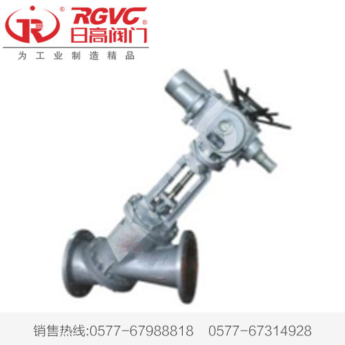 電動(dòng)Y型料漿閥