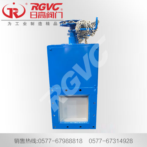 手動(dòng)帶拉鏈插板閥